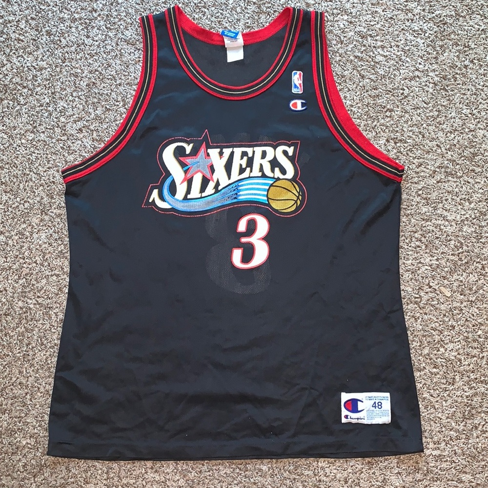 Vintage Philadelphia 76ers Champion Jersey